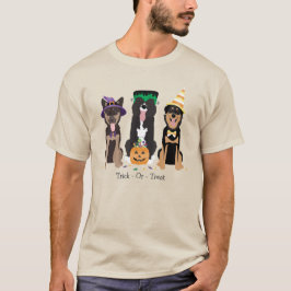 Bus eller godis Hundar i Halloween Costumes T Shirt