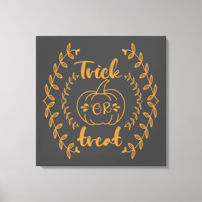 Bus eller godis i växterna ram canvastryck (Framsida)