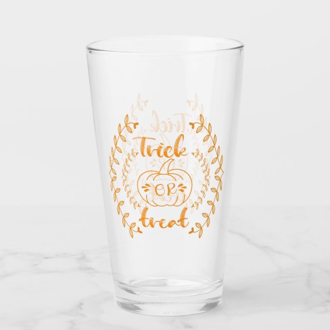 Bus eller godis i växterna ram glaskopp (Framsida)