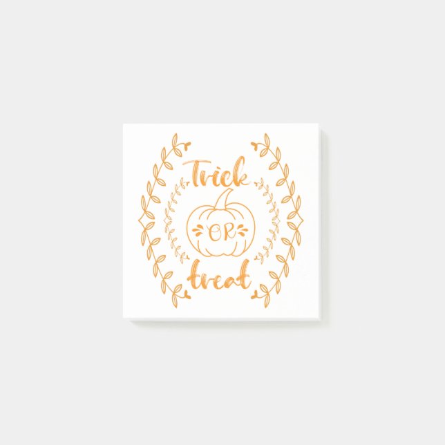 Bus eller godis i växterna ram post-it block (Framsida)