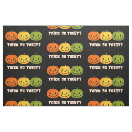 Bus eller godis Jack-O-Lanternor Tyg