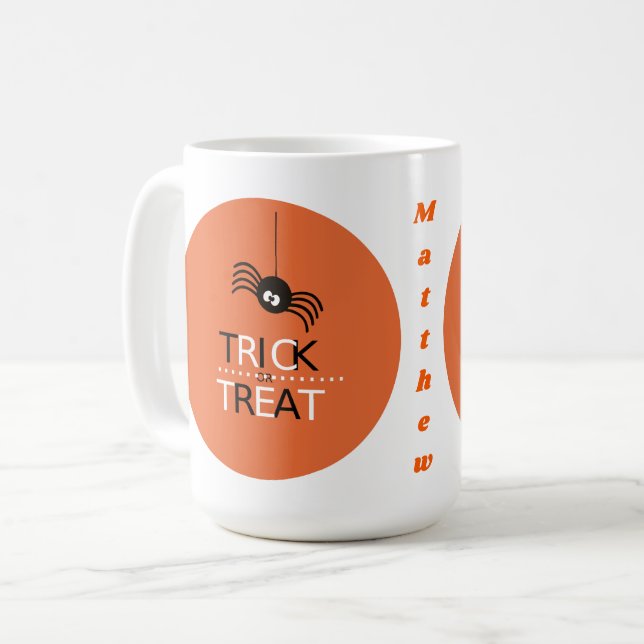 Bus eller godis kaffemugg (Framsida vänster)