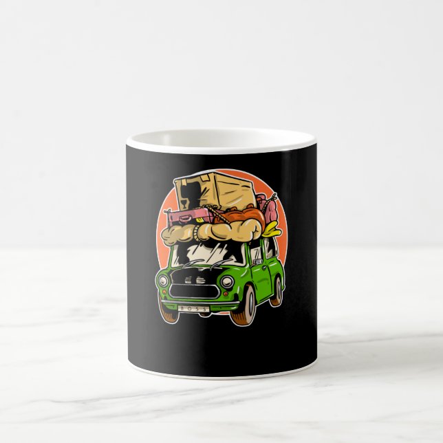 Bus eller godis kaffemugg (Center)
