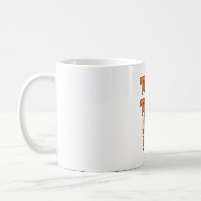 Bus eller godis klassisk t-shirt kaffemugg (Vänster)