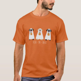 Bus eller godis Labrador Retriever Ghost Hundar T Shirt