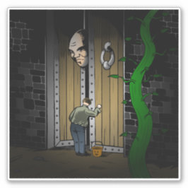 Bus eller godis med Jack Klistermärken