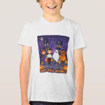 Bus eller godis Parad T-Shirt - Cute Halloween