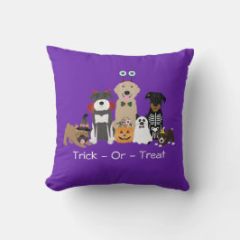 Bus eller godis Pets Halloween Costumes Keychain Kudde
