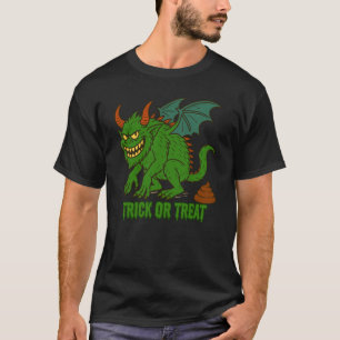 Bus eller godis Pooping Monster T Shirt