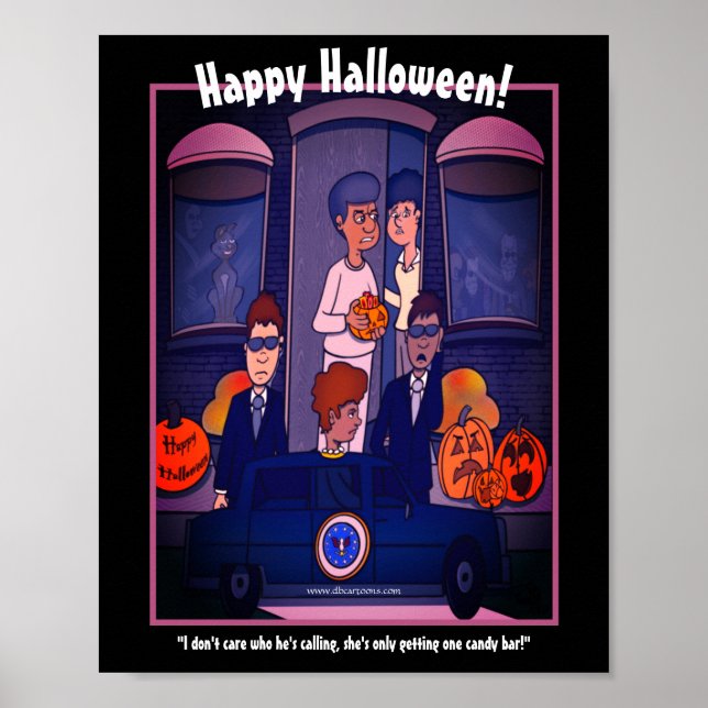 Bus eller godis Poster (Framsidan)