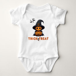 Bus eller godis Pumpkin Baby Bodykostdräkt T Shirt