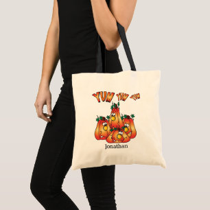Bus eller godis 🎃 Pumpkins Tygkasse