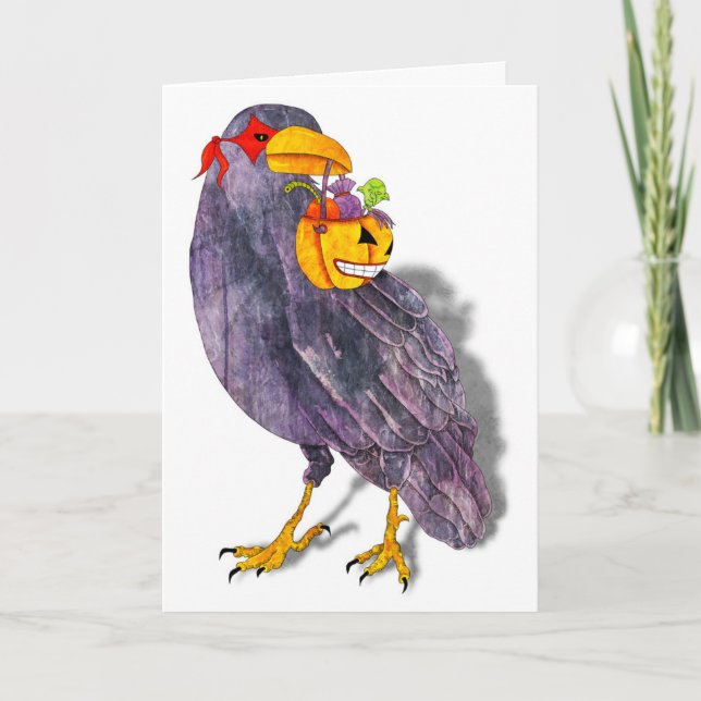 Bus eller godis Raven Kort (Framsida)