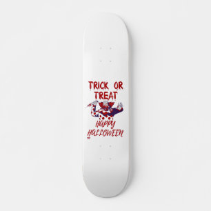"BUS ELLER GODIS SCARY CLOWN" halloween roligt Mini Skateboard Bräda 18,5 Cm