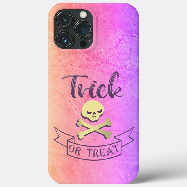 Bus eller godis, skallkorsben Halloween-band (Baksida)