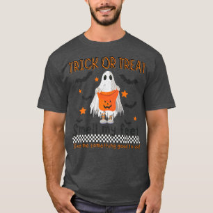 Bus eller godis Smell min Feet Spooky Vibes Lyckli T Shirt
