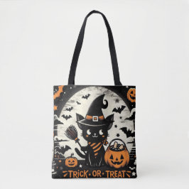 Bus eller godis söt Witch Ghost Tygkasse