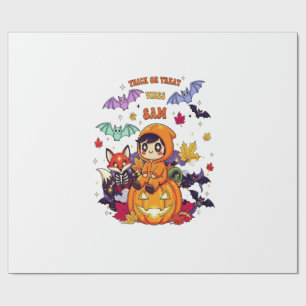 Bus eller godis söta Halloween Presentpapper