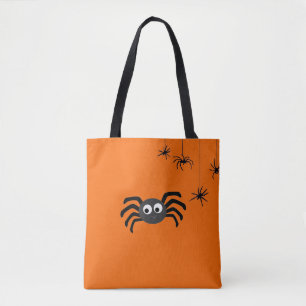 Bus eller godis Spider Tote Bag Tygkasse