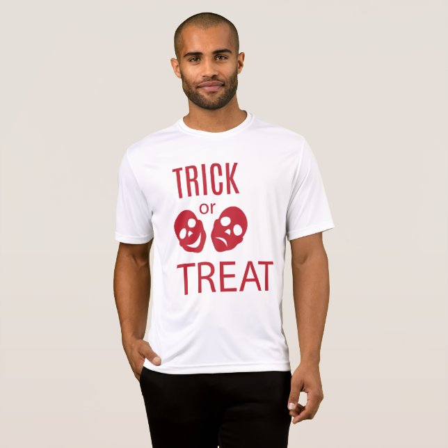 Bus eller godis t-shirt (Hel framsida)