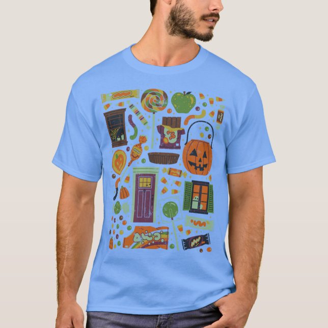 Bus eller godis t shirt (Framsida)