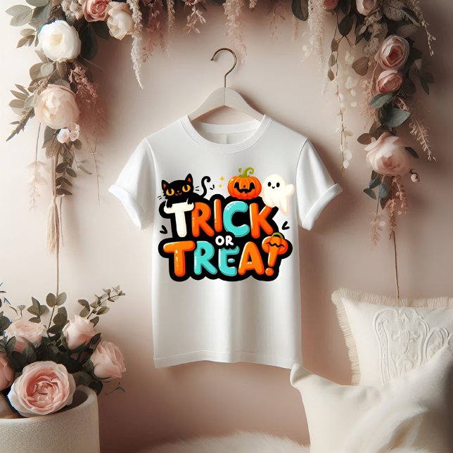 Bus eller godis T-shirt (Trick or Treat T-shirt )