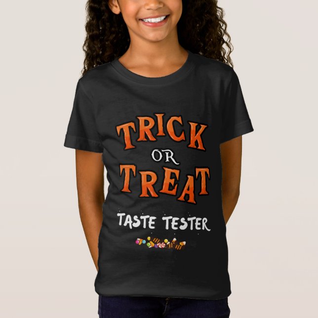 BUS ELLER GODIS TASTE TESTER T SHIRT (Framsida)
