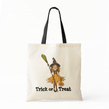Bus eller godis tjejer Halloween-väska