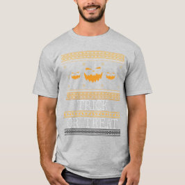 Bus eller godis Trio Halloween T-Shirt