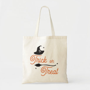 Bus eller godis, Wicked Witch Hat, Broom, Hallowee Tygkasse