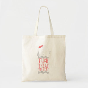 Bus eller godis Yo Self Funny Ghost Halloween Tygkasse