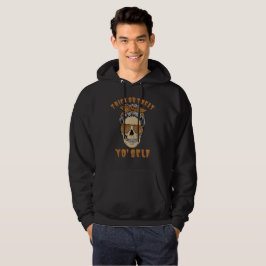 BUS ELLER GODIS YO'S SLF lustiga halloween mamma-s Hoodie