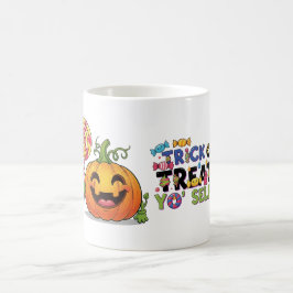 Bus eller godis Yo'Self Funny Halloween Coffee Mug Kaffemugg