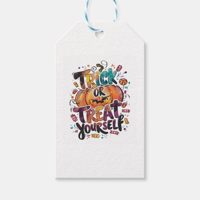 Bus eller godis Yourself Presentetikett (Framsidan)