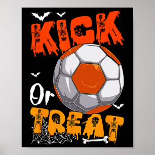 Bus eller godsak Roligt skämt Spark Halloween Lek  Poster