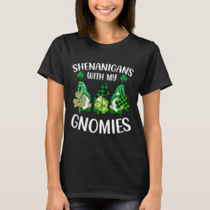 Bus med mina gnomer Shamrock St Patrick's T Shirt