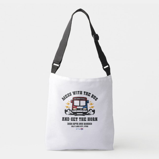Bus Roadeo T-shirt för busar Axelväska (Framsida)