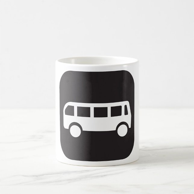 Bus Symbol Kaffemugg (Skapare uppladdad)