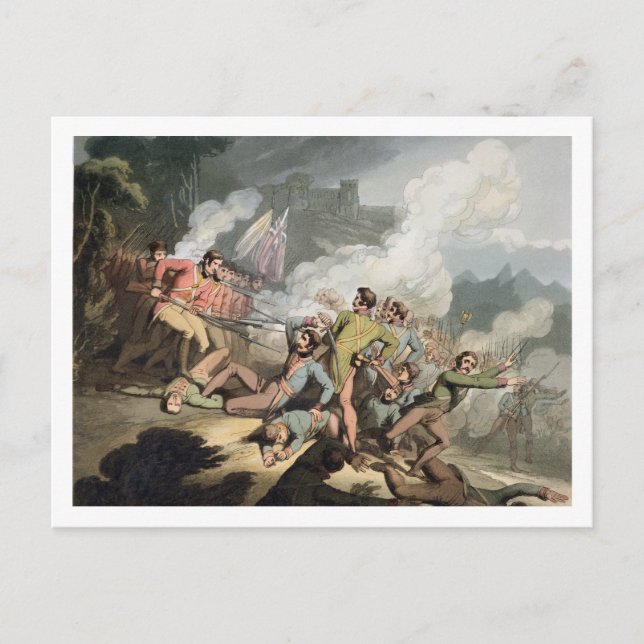 Busaco, 27 september 1810, från "The Victories o Vykort (Framsida)
