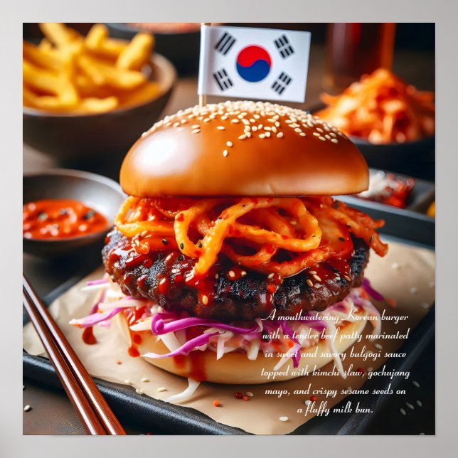 Busan-Bitor: Bulgogi Bliss Poster (Framsidan)