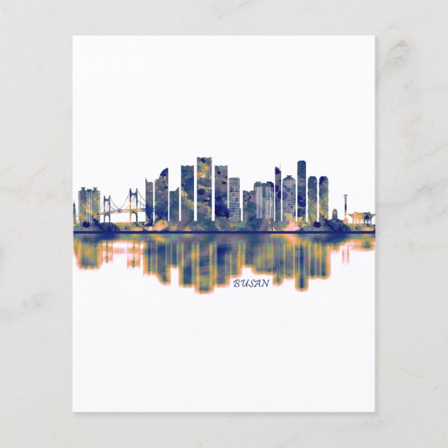 Busan Skyline Flygblad (Framsidan)