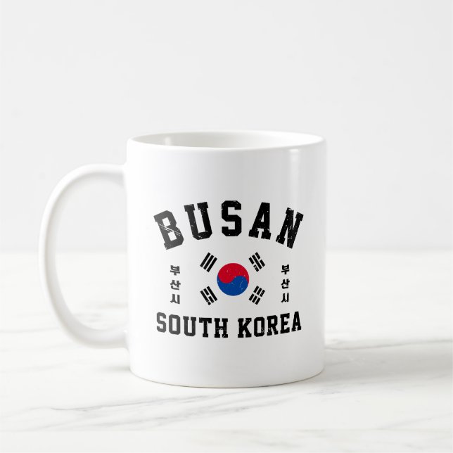 Busan Sydkorea  Kaffemugg (Vänster)