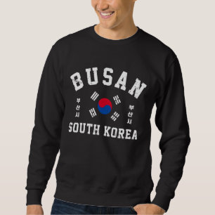 Busan Sydkorea Lång Ärmad Tröja