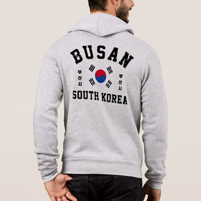 Busan Sydkorea  T Shirt (Baksida)