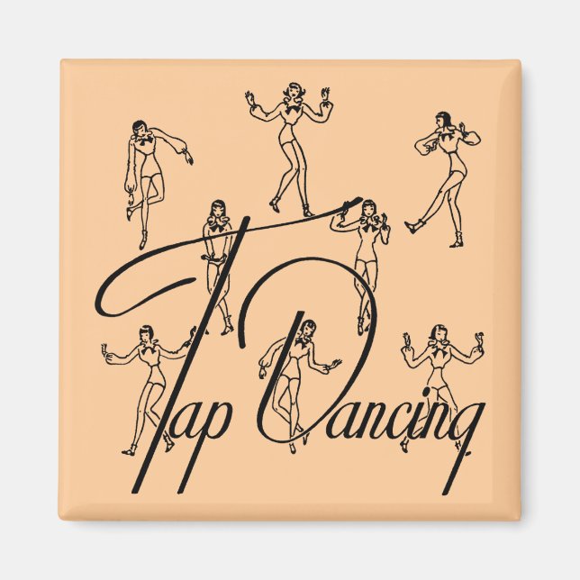 Busby, Classic Tap T-shirts & Gifts Magnet (Framsidan)