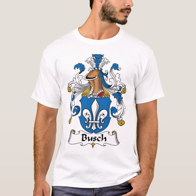 Busch familjvapensköld tee (Framsida)