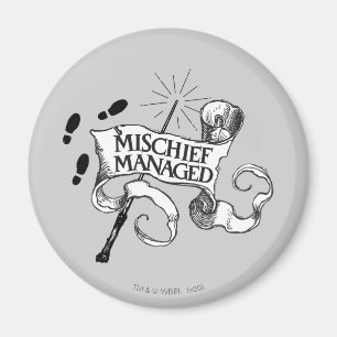 Busen fullbordad magnet