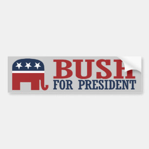 BUSH 2016 REPUBLIKANSKT RIKLIGT - .PNG BILDEKAL