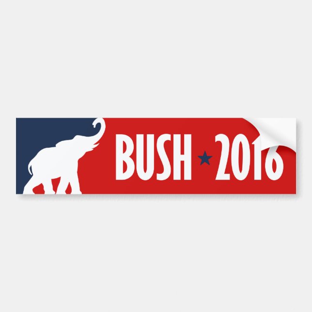 BUSH 2016 SPORTBUMPER - .PNG BILDEKAL (Framsidan)