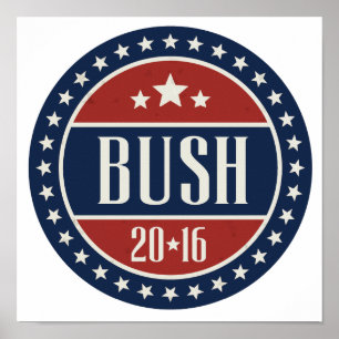 BUSH 2016 STARCIRCLE - .PNG POSTER